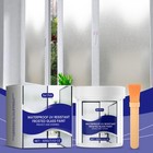 Jue-fish Frosted Glass Paint - Sunproof  Opaque  Privacy-providing Glass Paint