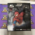 Sideshow Collectibles Black Suited Spider-man Mini Bust Marvel Sample  New 