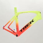 Trek Project 1 Madone Slr Gen 6 Disc Frame 56cm Coral Yellow Fade 2022