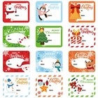 Christmas Self Adhesive Gift Tag Stickers  120 Pieces Xmas Present Name Labels 