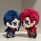 Anime Arcane   league Of Legends Caitlyn Vi Plush Doll Figure Collection Toy Gift