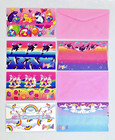 Vtg Set Of 4 Lisa Frank Card postalettes With Envelope Sleeve Rare