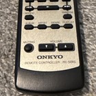 Onkyo Rc-508s Orginal Remote Control Silver Tested J 10