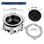 Garbage Disposal Flange Kit  Stainless Steel Sink Garbage Disposal 3 Bolts Mo   