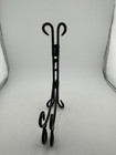 Black Metal Folding Plate Stand Display Easel Tabletop   Wall Mount Holder