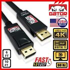 4k Displayport Dp To Hdmi Cable 60hz 2160p 25 92gbps Hdr Audio Video Adapter Pc