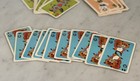Vintage Mcm Happy Squirrel   Lucky Horseshoe Design Playing Cards  set Of 11 