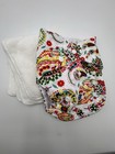 Alvababy Cloth Diaper With 2 Inserts Paisley Floral One Size Adjustable Reusable