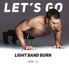 Ne Patriots Tom Brady Tb12 Looped Resistant Band Workout Gear Gray Light Long