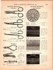 1910-19 Herr   Company Lancaster Pa Catalog Page Manicure Tools Pocket Knives