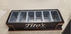 Tito s Handmade Vodka Bar Condiment Caddy Garnish Station 6-compartment Tray