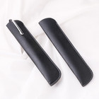 3 Pcs Leather Pen Sleeve Single Pen Case Holder Pencil Pouch Pen Protective Slee