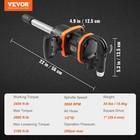1  Air Impact Wrench Gun 3160 Ft-lbs Reverse Torque Heavy Duty Pneumatic Tool