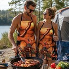 Funny Cute Cooking Baking Bbq Apron Gift Adult Party Costume Grill Men Women