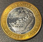  999 Fine Silver Strike Gaming Token   Circus Circus Las Vegas   Clown   Ride