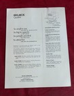 1960s Coca-cola Selmix Quadret Fountain Dispenser Spec Sheet