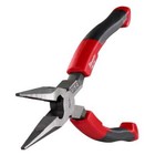 Milwaukee Mt555 8  Long Nose Needle Pliers W  Fish Tape Puller And Comfort Grip