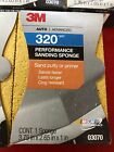  5  3m 03070 320 Grit Stage 3 4 Sanding Sponges Sand Putty Or Primer Fast