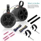 Pyle 2-way Dual Waterproof Off-road 800w 4in Speakers System Plutv41bk