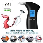 Digital Lcd Police Breath Breathalyzer Test Alcohol Tester Analyzer Detector