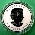 2017 Canada Reverse Silver Falcon 5 Dollars 1 Oz  9999 Silver Coin Bullion