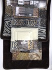 Af 18 Piece Bath Rug Set Leopard Brown Bathroom Rugs Zebra Shower Curtain