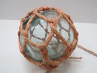 Authentic 3 1 4 Inch Japanese Netted Glass Float Ball Buoy  2 5c2332 