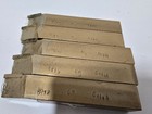 Lot Of 10 Brazed Tipped Carbide Machinist Lathe Tool Bit 3 4  Shank Br-12 C5 4 5
