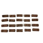 Original Brown Wood Lincoln Logs Lot Of 20  1-notch Replacement Parts 1 5 Inch