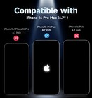 Magic John 2 Pack For Iphone 16 Pro Max 6 9 Inch Glass Screen Protector Clear