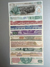 Mexico Banknote Peso Set Series Unc  A uncir  1970 80 s Mexico Bdm Mex