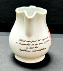     vintage Creamer Dutch Libelle Floral Exclusive Porcelain Mini Pitcher Tall 3 5