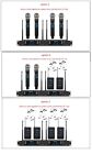 Gtd Audio 2x100 Channel Uhf Wireless Handheld Microphone Mic System 260m 