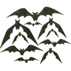 Tim Holtz Halloween  bat Crazy  Thinlits 10 Dies   A Great Halloween Addition  