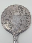 Foster   Bailey Sterling Silver Art Nouveau Dresser Vanity Repousse Hand Mirror