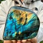 2lb Natural Gorgeous Labradorite Quartz Crystal Stone Specimen Healing