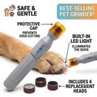 Pedi Paws The Pet Nail Trimmer Grinder   Groomer Won t Crack  Or Break Nails Usa