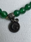 Islamic Tasbih Prayer Beads Muslim Bracelets 33-bead 6mm Round Bead Green Agate
