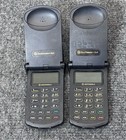  2  Motorola Star Tac Flip Phone Dual Mode Untested As Is No Chargers