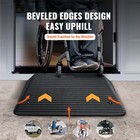 35 5 x24 4 x 4  Rubber Threshold Ramp Door Ramp 15t 33069lbs