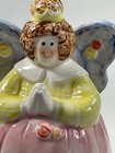 Tooth Fairy Angel Trinket Coin Box With Lid Decorative Ceramic First Tooth Loss