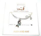 New Alex Ani Bracelet Minnie Mouse Disney Park Classic Polka Dot Vintage Silver 
