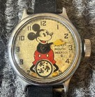 Vintage 1930s Mickey Mouse Ingersoll Watch