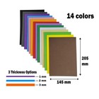 Riverruns 14pcs Fly Tying Foam  High Density Eva Closed Cell Foam Sheets