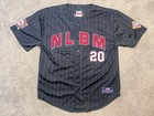 Negro League Baseball Museum  20 Nlbm 1920 Teams Black Jersey Size Xl Rare Vtg