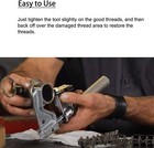 7402 Universal Outside Thread Chaser With 6dies 216884 Use For 1-1 4    To 5   o d