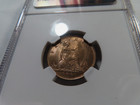  1881 Farthing Great Britain Victoria Ngc Ms65rd Rare R7 Highest Grade Top Pop