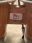Vtg Rhythm Band Bongo Drums-unbelievable Sound Thru Age   6    And 8     Matching 