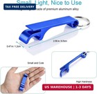 6pcs Colorful Key Chain Beer Bottle Openers For Bar And Home  6 Color   Small  P