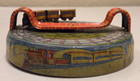 Antique Louis Marx Honeymoon Special Tin Wind-up Train Toy 6  Non-working